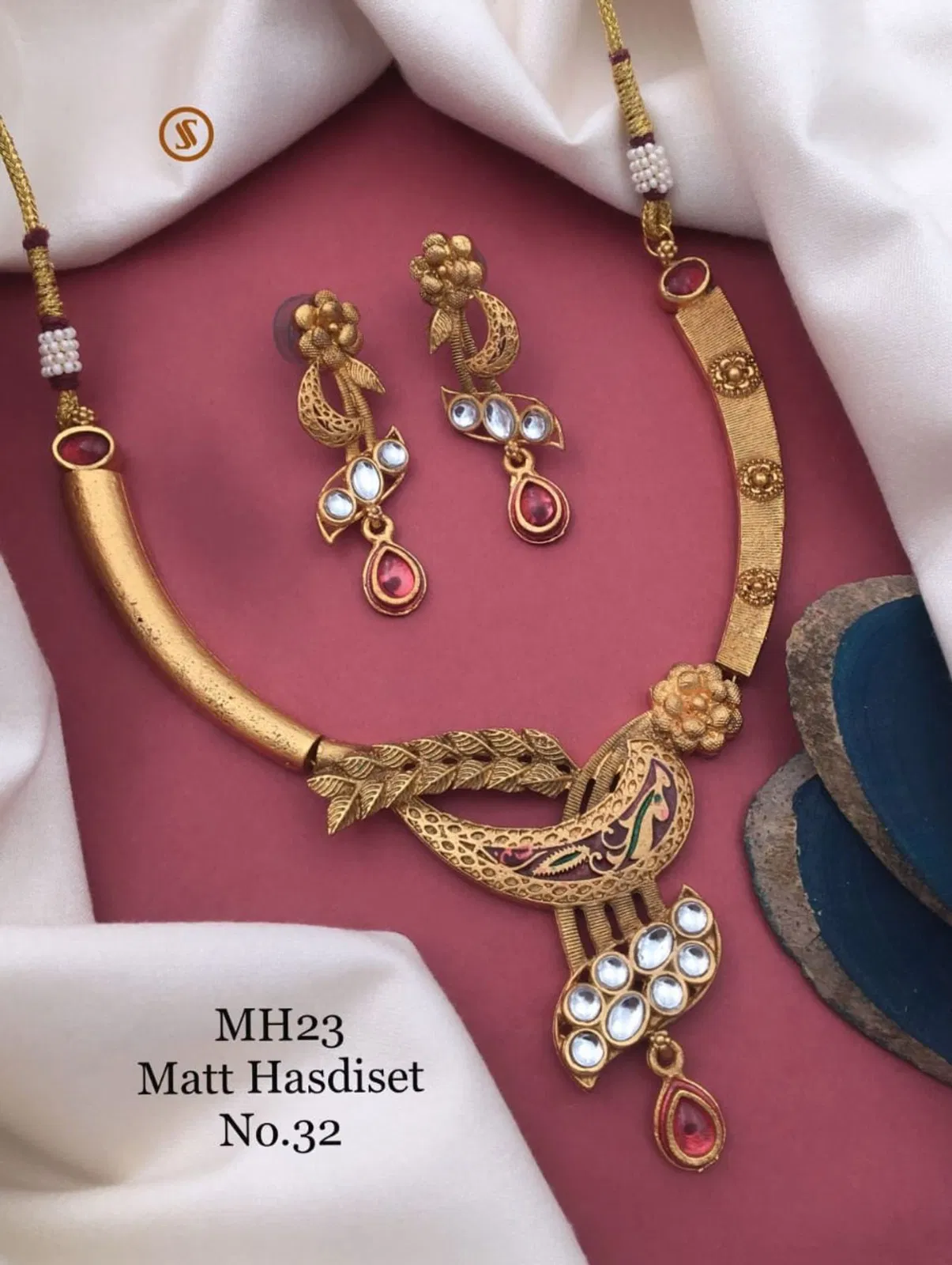 23 MH Designer Matte Hasadi Set Wholesale Price In Surat
